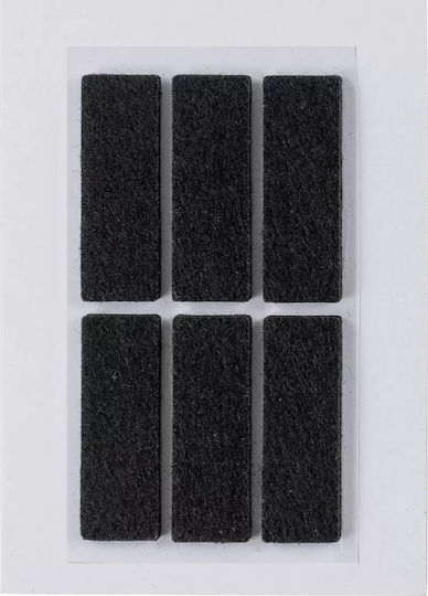 Herma Protecții Pentru Mobilier Din Fetru Cu Autocolant Negre 15x45 Mm