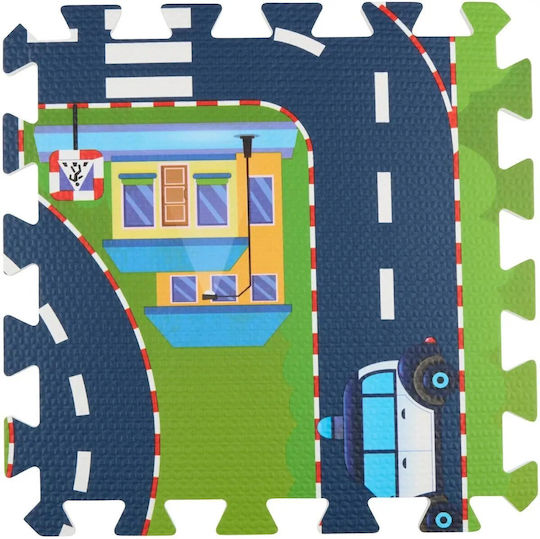 Eddy Toys Детско подово пъзел 12 бр Eddy Toys Детско подово пъзел 12 бр