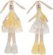 Felt Rabbit 2 Designs 11x7x45cm Decoration