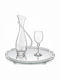 Hochzeitsgläser Glas / Kristall mit Spiegel Set-0780