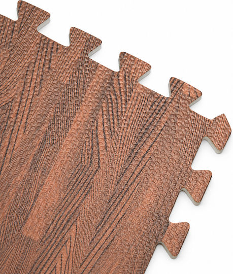 Rage Gymnastikmatten Puzzle Gymnastikmatten Braun 60x60x1.2cm 4 Stück