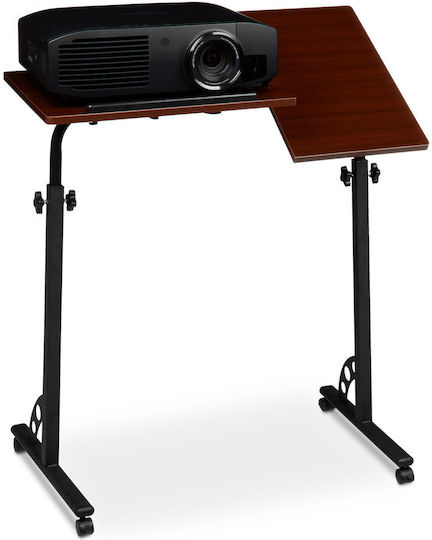 Relaxdays Таблица за лаптоп до 21" Червена