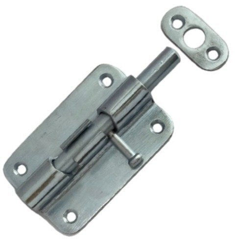 Inkdigo Болт за врата от стомана / желязо 160mm сив