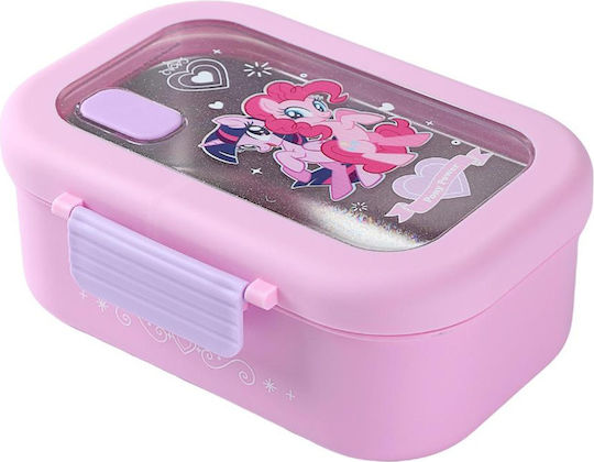 Miniso Miniso Kunststoff Kinderlebensmittelbehälter My Little Pony 0.86 Liter Rosa
