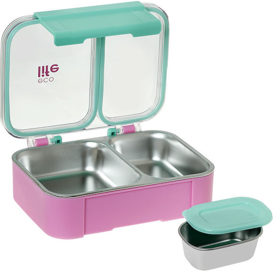 Ecolife Plastic Kids' Food Container 0.8lt Blue