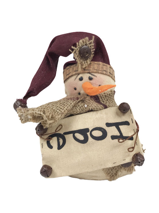 Figoura Figurina De Crăciun Om De Zăpadă Înălțime 20cm Hope