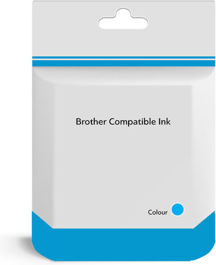 Cerneală Compatibilă Pentru Imprimantă InkJet Brother LC-422XLC Cyan Pachet Unic
