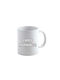 I Hate Weiße Keramiktasse 330 ml (Personalisiert)