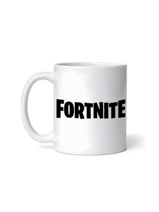 Fortnite Κούπα Κεραμική Λευκή 330ml (Προσωποποι...