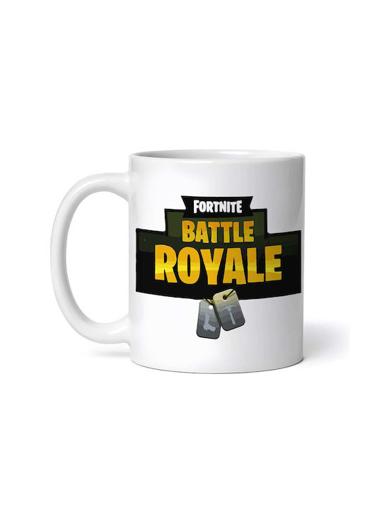 Fortnite Battle Royale Cană Ceramică Albă 330ml...