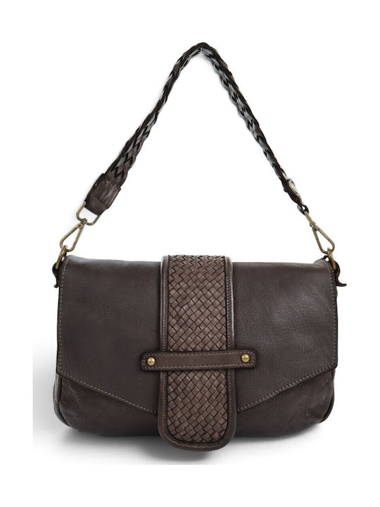 Passaggio Leather Gestrickte Damen-Umhängetasch...