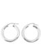 27mm 925 Silver Hoop Earrings Rssh025