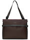 Burgundy Men's Messenger Bag