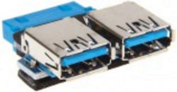 InLine USB External USB Internal Blue 33444i InLine USB External USB Internal Blue 33444i