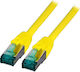 EFB S/FTP Cat.6a Ethernet Network Cable 0.15m Yellow
