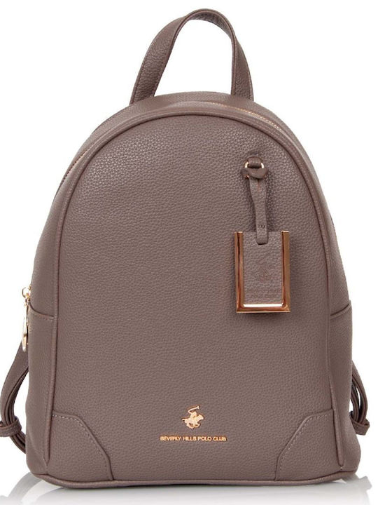 Beverly Hills Polo Club Beiger Damenrucksack