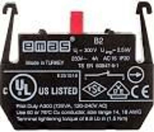 Emas Connecting Element 1r Buttons B T0-b2