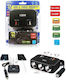 120W 3.1A Car Charger with Ports: 2xUSB-A 2xType-C 3xLighter Sockets
