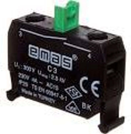Emas Контакт за Превключвател за Електрическо Табло T0-C3BK