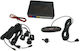 Rear Car Parking System with 4 Sensors in Black