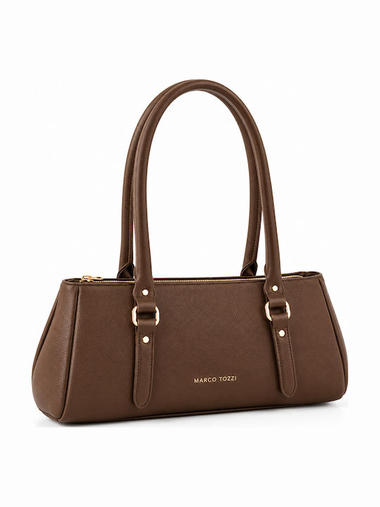 Damen Schultertasche Braun