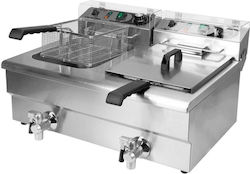 Yato Friteuză Electrică Dublă 5 kW cu Capacitate de 2x12 l