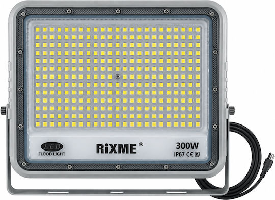 Rixme Proiector LED Etanș 300W Alb Cald IP67