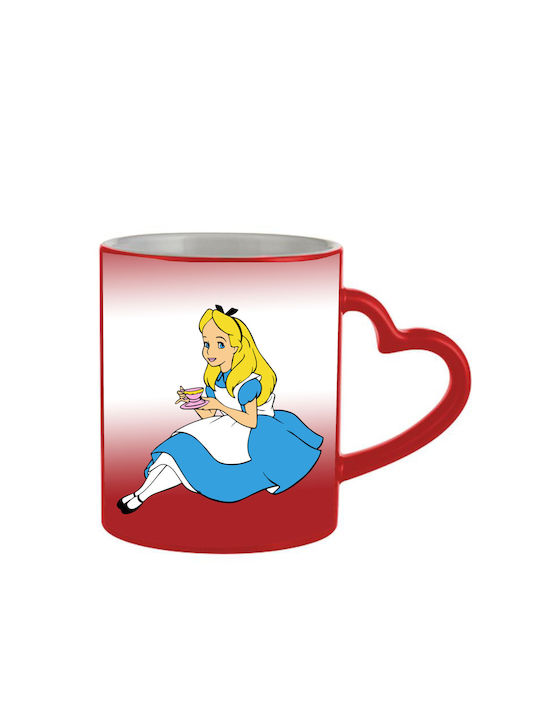 Magische Rote Tasse Alice