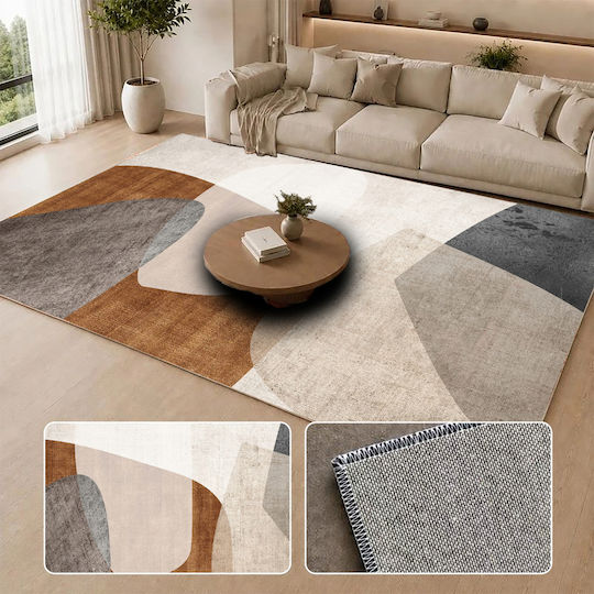 Homeone Wf028 Χαλί Ορθογώνιο με Κρόσια Πολύχρωμο 160x210cm