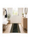 vidaXL Flornes Rectangular Green Rug 100x300 cm