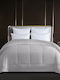 Sunshine Bettdecken-Set Übergröße 220x240 cm Light Grey