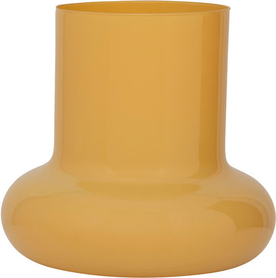 Urban Nature Culture Amsterdam Glass Vase Orange 27.5x27.5xH25cm