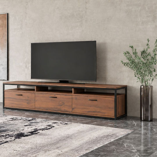 TV Stand No57 Walnut L185xD45.5xH47cm