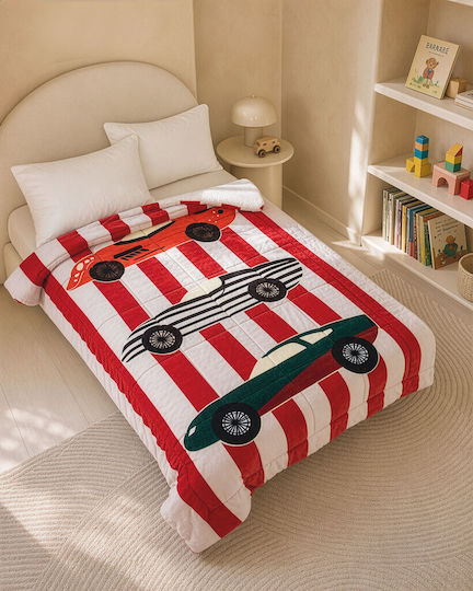 Rythmos Kinder Wendebettdecke Red 160x220 cm