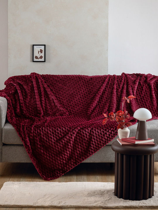Palamaiki Aster Fleece-Decke für Einzelbett 160...