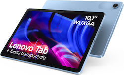 Lenovo Tab 10.1" (4 GB/128 GB/Carcasă transparentă cu suport integrat) Albastru Polar Lenovo Tab 10.1" (4 GB/128 GB/Carcasă transparentă cu suport integrat) Albastru Polar