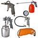 Pansam Air Tool Kit With Accessories 5 Pieces