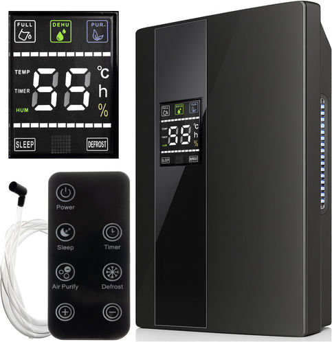 ZY12663QWS26 Dezumidificator Termoelectric (Peltier) 0,65 l Negru
