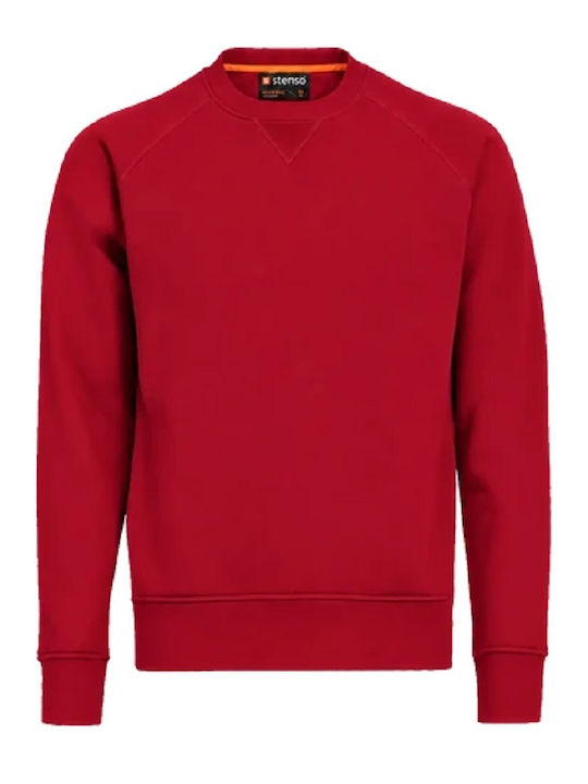 Unisex Arbeits-Sweatshirt Rot Remo Pro Sweatshirt Red