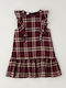 Ärmelloses Mädchenkleid Claret