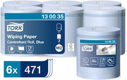 Tork Wischtuchpapier Professionelle Rollen 165 m Blau 6 Stk. 12462 Tork Wischtuchpapier Professionelle Rollen 165 m Blau 6 Stk. 12462