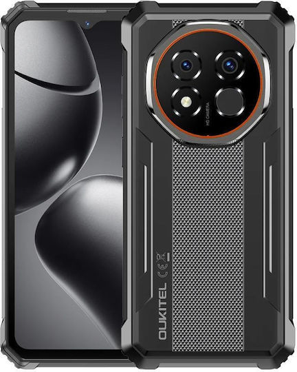 Oukitel G6 Dual SIM (8/256GB) Ανθεκτικό Smartphone Μαύρο
