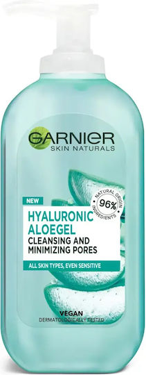 Garnier Skin Naturals Hyaluronic Aloe Gel de Curățare Facială 200ml