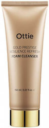 Ottie Gold Line Facial Cleansing & Makeup Remover Foam With Anti-Aging & Oil Control Action 150ml Ottie Gold Line Facial Cleansing & Makeup Remover Foam With Anti-Aging & Oil Control Action 150ml