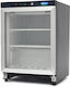 Maxima Commercial Freezer 200L Black with Doors
