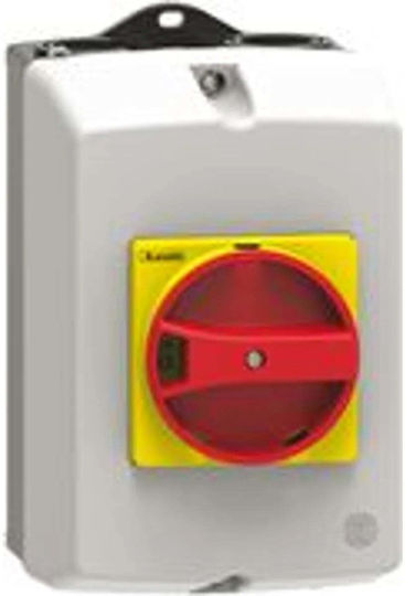 Lovato Electric Wall-Mounted Enclosure Sm1r Gray Black Handle Width 100mm Sm1z1710r