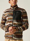Frankie Borg Herren-Fleecejacke Mehrfarbig