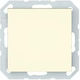 Harry Potter Waterproof Recessed One-Way Wall Switch Without Frame, Ecru