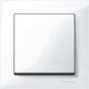 Schneider Electric Merten Recessed Single Wall Switch with White Frame