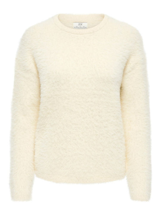 Jdy Women's Long Sleeve Sweater White